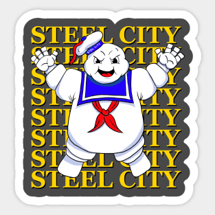 Steel City Stay Puft Sticker